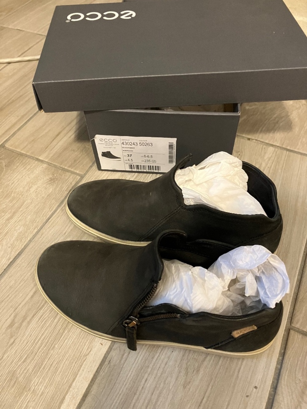 ECCO Soft 7 Women's High Top Side-Zip Booties